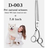 Natural scissors for pet grooming, natural and traceless haircuts for thinning fish bones, exclusively for pet grooming shops
