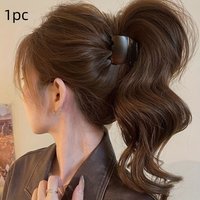 1pc Matte Finish High Ponytail Hair Clip That Won’t Damage Your Hair | High-end Women’s Hair Clips | Ideal for Daily Outings