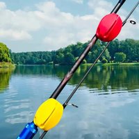 6/12pcs Multifunctional Lure Fishing Rod Bundle Ball Storage Rod Bundle Holder Bundle Pole Holder Portable Fishing Rod Holder