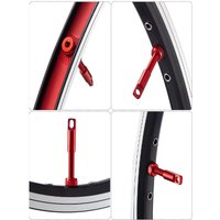 AliExpress 1 Pair 40mm/44mm/60mm Tubeless Tire Valves CNC Technology Brass Core French Style Valve Sealant Compatible Abrasion Resistance