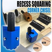 Ciseau d'angle de coupe, montage de charnière de porte en bois pour charnière carrée, recesses, sculpture sur bois, outils de bricolage pour le travail du bois