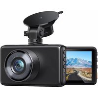 2.5K Dash Cam, 1440P QHD, 3” IPS, Night Vision, 170° Wide Angle, G-Sensor, 24H Parking Mode, Type C