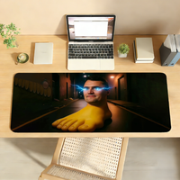 Charlie K-Kirk Mouse Pad Computer Laptop Rubber Non-slip Mouse Mat Mousepad Gamers Decoracion Desk Mat