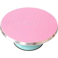 Silicone Cake Mat-Non-Stick Baking Mat with Measurements Reusable Heat Resistant Pastry Pad for Rolling Dough Cake Turntable