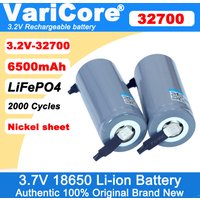 VariCore 3.2V 32700 6500mAh LiFePO4 Battery 35A Continuous Discharge Maximum 55A High power battery+DIY Nickel sheets