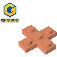 Gobricks GDS-710 Plate 3 x 3 Cross compatible with lego 15397 children's DIY Educational Building Blocks Technical