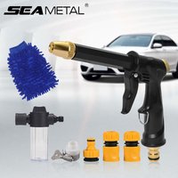 Pistolet à eau haute pression, Kit de pistolets de pulvérisation d'eau, arroseur de voiture, mousse de nettoyage, nettoyeur pour lavage de voiture, arrosage et Irrigation