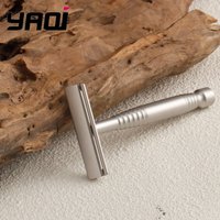 YAQI Remus Matte Painting Color 316 stainless Steel AC Blade Single-edged Mens Professional Shaving Safety Razor