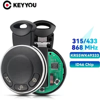 KEYYOU KR55WK49333 Car Remote Key 315 434 433 868 Mhz ID46 PCF7953 Chip For Bmw Mini Cooper S One D Clubman Countryman Cabrio
