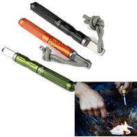 Multi - Functional Flint Emergency Fire Starter Outdoor Survival Waterproof Lighters for Camping Cigarette Accessories Tool