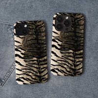 Wild Zebra Print Phone Case for iPhone 17 16 15 14 13 12 11 Pro Max X XS XR XSMax 7 8 Plus Air Glossy Film Hard PC Cover
