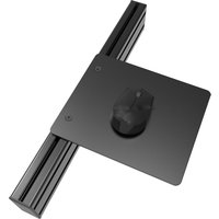 Aluminum alloy metal mouse tray storage mouse pad office game simulation racing aluminum profile bracket