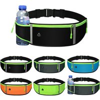 Sport Running Phone Case Waist Bag For Women Men Waterproof Comfortable Cycling Running Bag Safty Reflective Tape Sport Belt