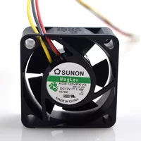 For Sunon 4cm 4020 40*40*20mm Server Cooling Fan Power Supply aAxial Cooling Fan fan 12V 1.4W KDE1204PKVX