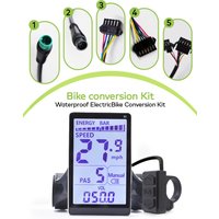 AliExpress Haytrix M5【UART2/N2】 Electric Bicycle Display Ebike Accessories 24V/36V/48V/60V Waterproof Wired Cycling Computer Bike Speedometer