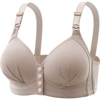 Soutien-gorge Push up Sexy pour femmes, grande taille, boucle avant, bonnet fin réglable, respirant, confortable, sous-vêtements pour mamans d'âge moyen, nouvelle collection