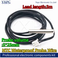 3M 1% NTC 3950 3435 3470 NTC 5K 10K 15K 20K 50K 100K Precision Epoxy Thermistor Temperature Sensor