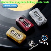EDCELL 2026 New Retro Mechanical Magnetic Tape Player Fingertip Push Card Decompression Toy