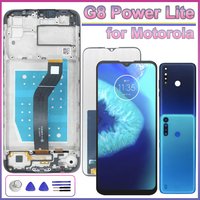 New LCD for Motorola Moto G8 Power Lite XT2055 LCD Display Touch Screen Digitizer for Moto G8 Power Lite XT2055-1 Replacement