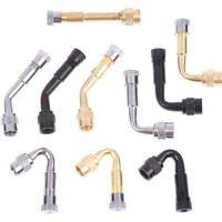AliExpress NONE 45 90 135 Degree Angle Bent Valve Adaptor Tyre Tube Valve Extension Adapter For Motorcycle Truck Car Moto Bike
