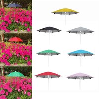 Plant Umbrella Compact Stainless Steel Ground Stake Convenient from Blazing Sun Adjustable Height Versatile Plants Shade Cover