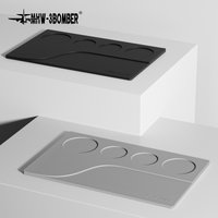 MHW-3BOMBER Espresso Tamping Mat Coffee Tamper Station Yu-series Cafe Tool Storage Pad Silicone Mat For Baristas Accessories