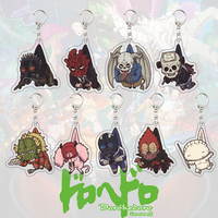 Dorohedoro Season 2 Acrylic Keychain, Caiman Nikaido Shin Noi Figure, Dark Punk Anime Bag Charm, 2026 New Collection, Cool Otaku