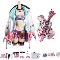 Free Return Nikke: Sieges göttin Jackal Cosplay Kostüm Verkleidung Outfits Halloween Karneval Party Anzug für Frauen Mädchen