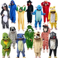 Cartoon Kigurumi For Kids Animal Onesies Children Pyjamas Halloween Cosplay Costumes