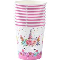 Unicorn Birthday Party Disposable Cup Plate Napkin Decoration Happy Children's Day Girl Princess Baby Shower Party Supplies Gift