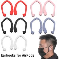 2Pcs Anti-lost Earhook for Apple AirPods 1 2 Pro Silicone Earhook Sports Anti-drop Earphone Holder Wireless Earphone Accessories