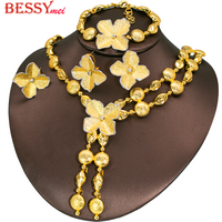 Hight Quality Jewelry Set Fashion Four-Leaf Clover Pendant Jewellery For Women Birthday Party Jewelry Gift 2026 New Trendy Dubai