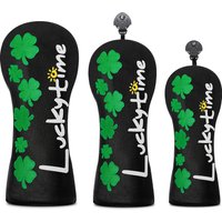 1/3pcs Premium Golf Club Headcovers - Floral Print Design for Driver, Fairway Wood, And Hybrid - Protect Your Clubs