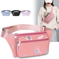 Fanny Packs Women Bronzing Printing Belt Bag Fashion Waist Bags Crossbody Bags Bum Bag Running Travel Workout Waist Bag