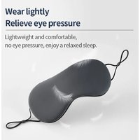 Eye Mask Ice Silk Warm And Cool Dual Use Sleeping Mask Adjustable Travel Light Blocking Breathable Eye Cover Blindfold Eye Patch
