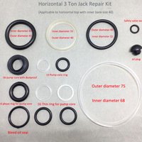 NEW Floor Jack O Ring seal kit Horizontal Jack oil seal complete repair kit oil seal ring for Jack accessories for Car Repair