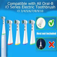 KVIFO 2/4/8/12 pcs IO Replacement Heads Compatible with Oral B IO 2/3/4/5/6/7/8/9/10/Deep Clean Series Electric Toothbrushs