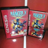 Ranger-X with Box and Manual Cartridge for 16 bit Sega MD game card Megadrive Genesis system
