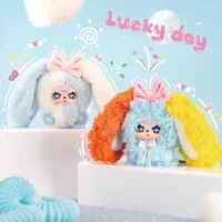 New Baby Three alice Rabbit Town Series Blind Box Kawai Pendant Toys Collect Figure Doll Birthday Girl fans Christmas Gift