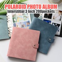 1 Stück, 200 Taschen Mini-Sofortfotoalbum-Bilderetui für Fujifilm Instax Film 7C 7S 8 9 11 12 25 50s 70 90
