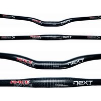 AliExpress NONE Race Face Next Glossy 3K Carbon Handlebar Flat/Rise Bicycle Handlebar Mountain Bike 31.8*600/620/640/660/680/700/720/740/760mm
