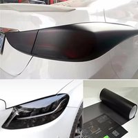 Car Headlight Tint Fog Light Taillight Waterproof Sticker Auto Fog Light Taillight Smoke Black Tailing Lamp Stickers