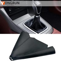 General Motors Shift Knob Dust Cover Black Leather Manual/Automatic Shifter Shift Boot Cover Automotive Shift Handle Dust Cover