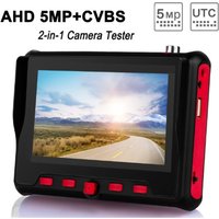 4.3 Inch HD CCTV Tester Monitor CVBS AHD CVI TVI Camera Tester 8MP 5MP 2MP 720P UTP Cable Tester PTZ UTC 12V Output