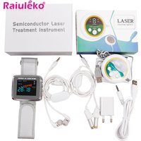 650nm Laser LLLT Watch Phototherapy Board Therapy Nose Rhinitis Sinusitis Tinnitus Diabetes Cholesterol Hypertension Treatment