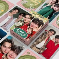 92Pcs/Set KengNamping Lomo Photo Cards Thai Stars Keng Harit Napatsakorn with Stickers Fans Collection Gift Set