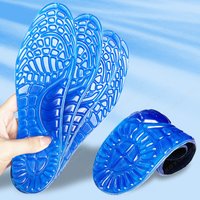 Silicone Gel Soft Sport Orthopedic Insoles for Feet Arch Support Shoe Inserts High-elasticity Shock Absorption Running Cushion