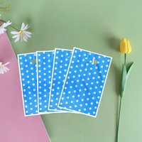 20Pcs/40Pcs Party Gift Bags, Polka Dot, Blue, Blue Polka Dot Gift Bags, Suitable for Birthdays, Festivals, Parties, Events, Party Gift Packaging Bags, Party Small Gift Packaging Bags, Event and Party