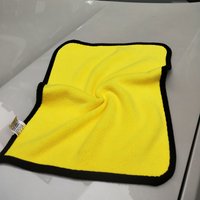 2/5/10pc Microfiber Wash Towel Car Cleaning Detailing Car Drying Cloth Window Glass Double Layer Cleaning Cloth Car Wash Supplie
