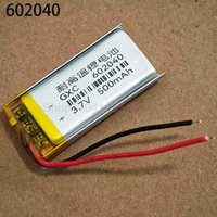 1PCS/LOT 602040 Built-in Universal Rechargeable 3.7v Polymer Lithium Battery 500mAh For Wireless Bluetooth Mouse Keyboard